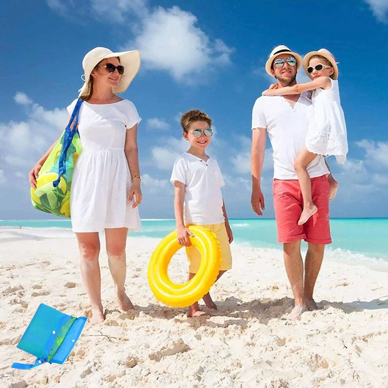 Bolsa de passeio grande , praia para armazenar brinquedos , toalhas , natação