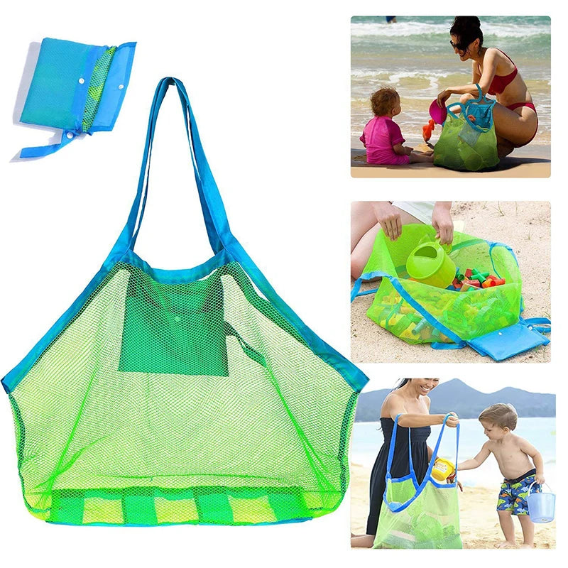 Bolsa de passeio grande , praia para armazenar brinquedos , toalhas , natação